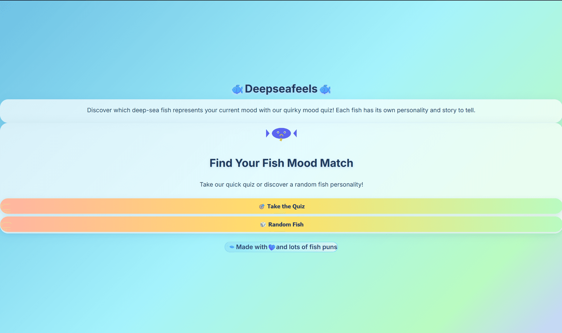 DeepSeaFeels Screenshot