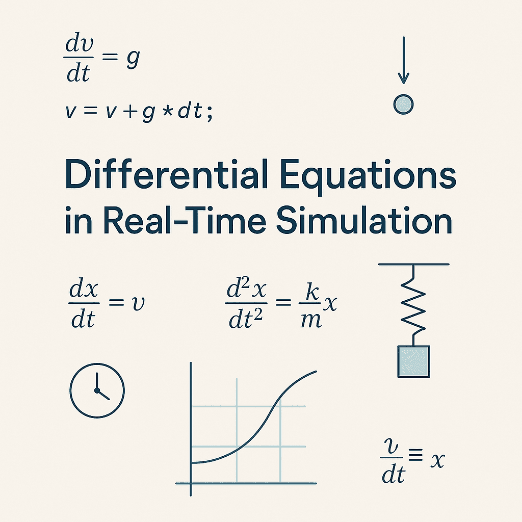 Differential Equations Simulations in Python - Mathematical Modeling and Visualization