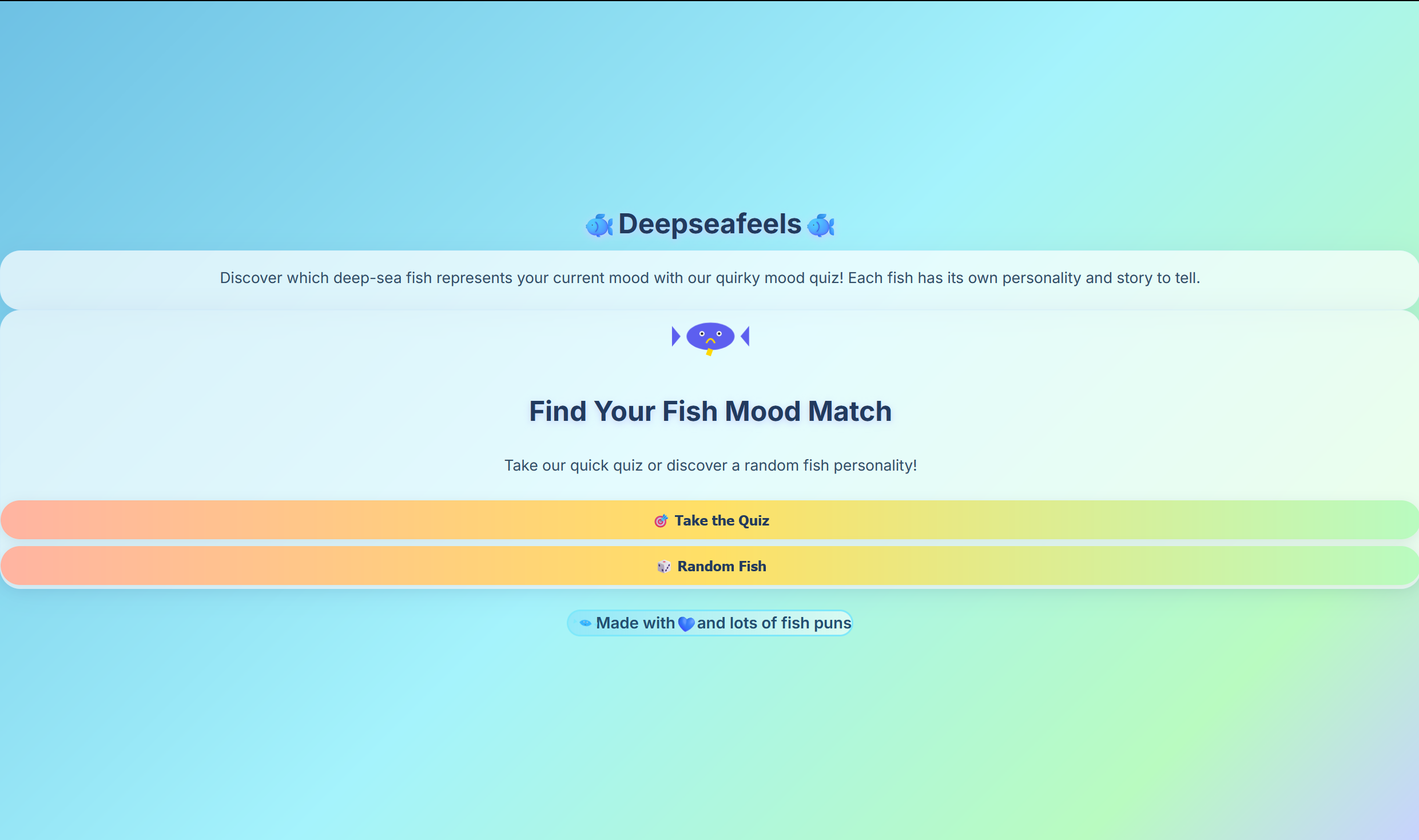 DeepSeaFeels Screenshot